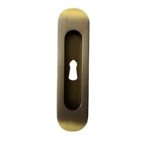 Maniglia incasso Colombo cd 511 bronzo con foro chiave 21673 Koop Vandaag
